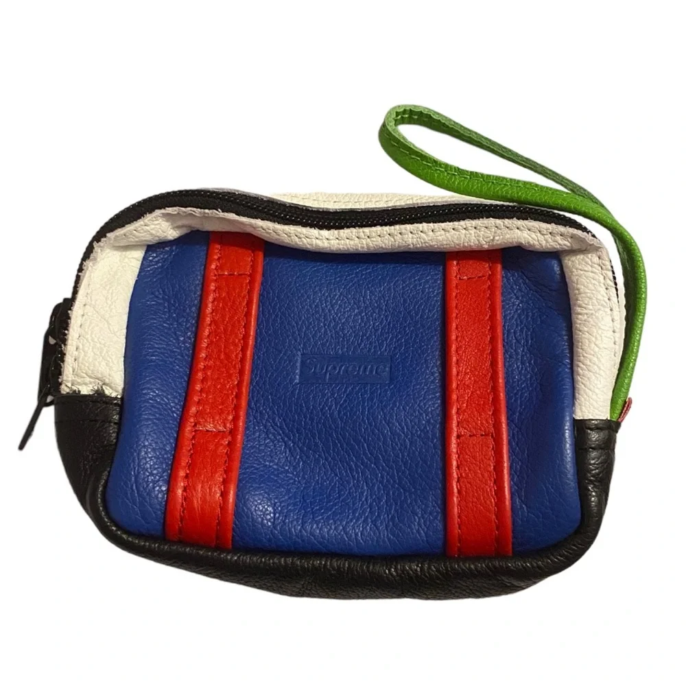 Supreme Vanson Multicolored Leather Wrist Bag, NWOT, $195 - Picture 9 of 16